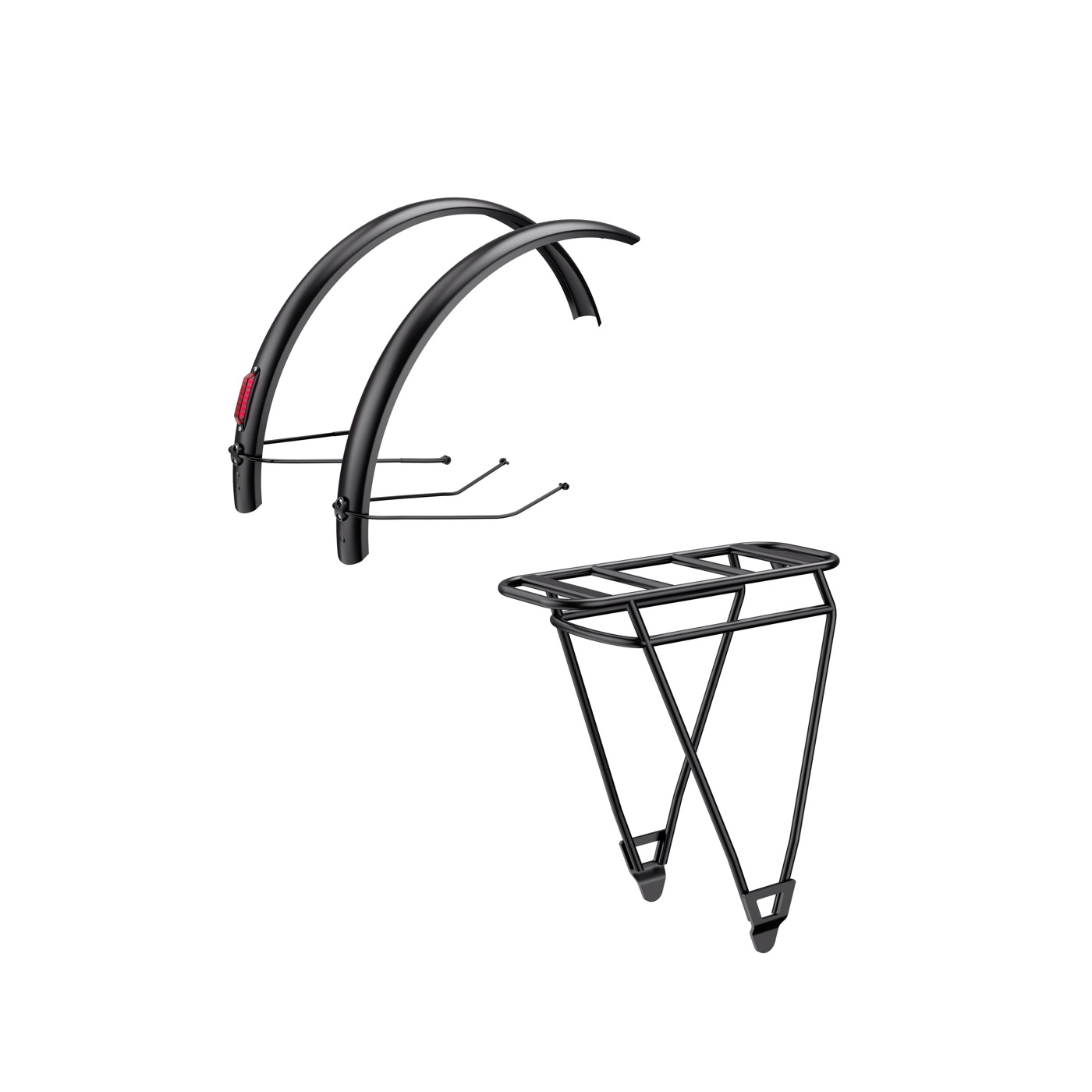 Venus Fenders & Rear Rack Set