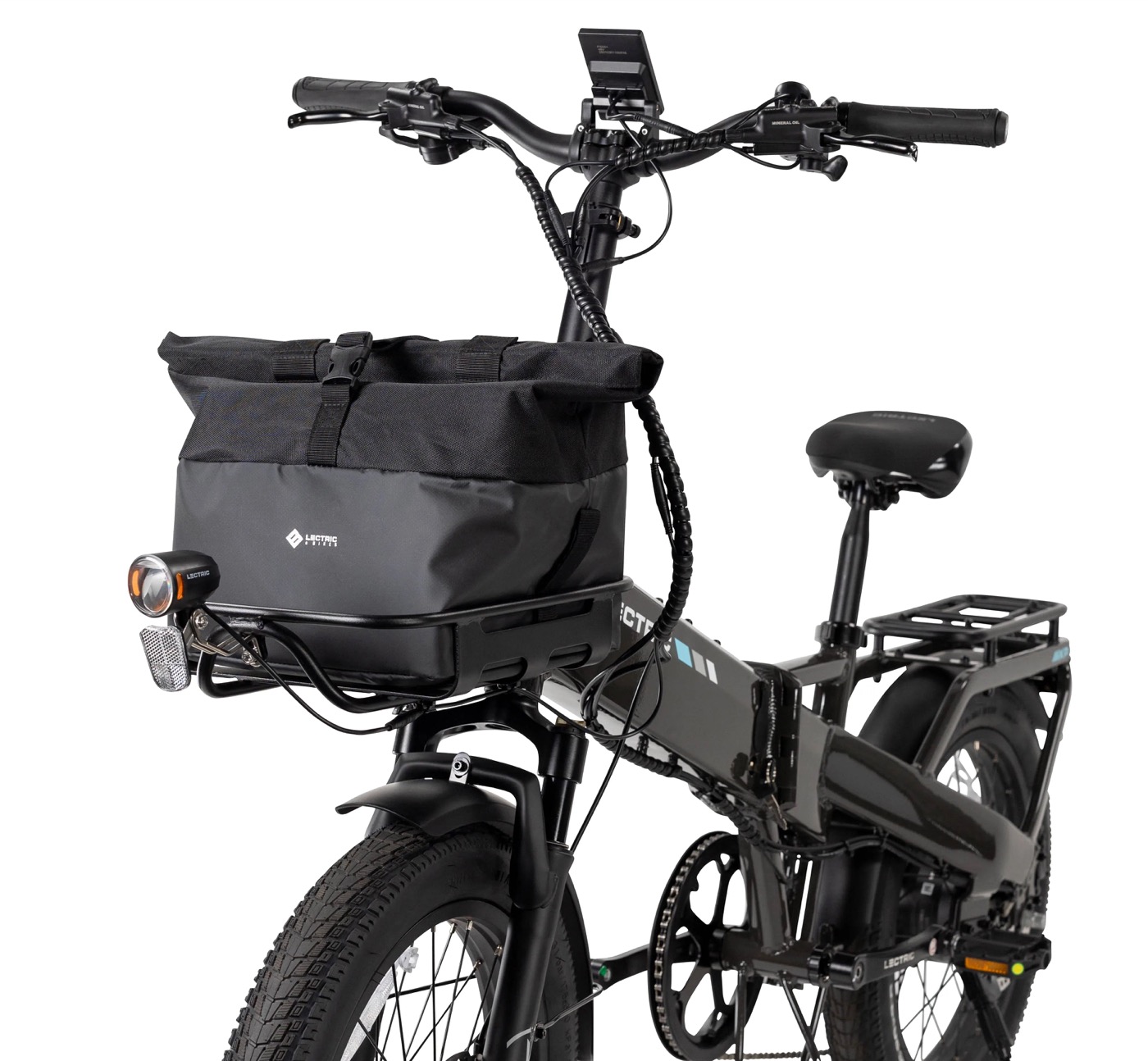 Small Roll Top Basket Bag