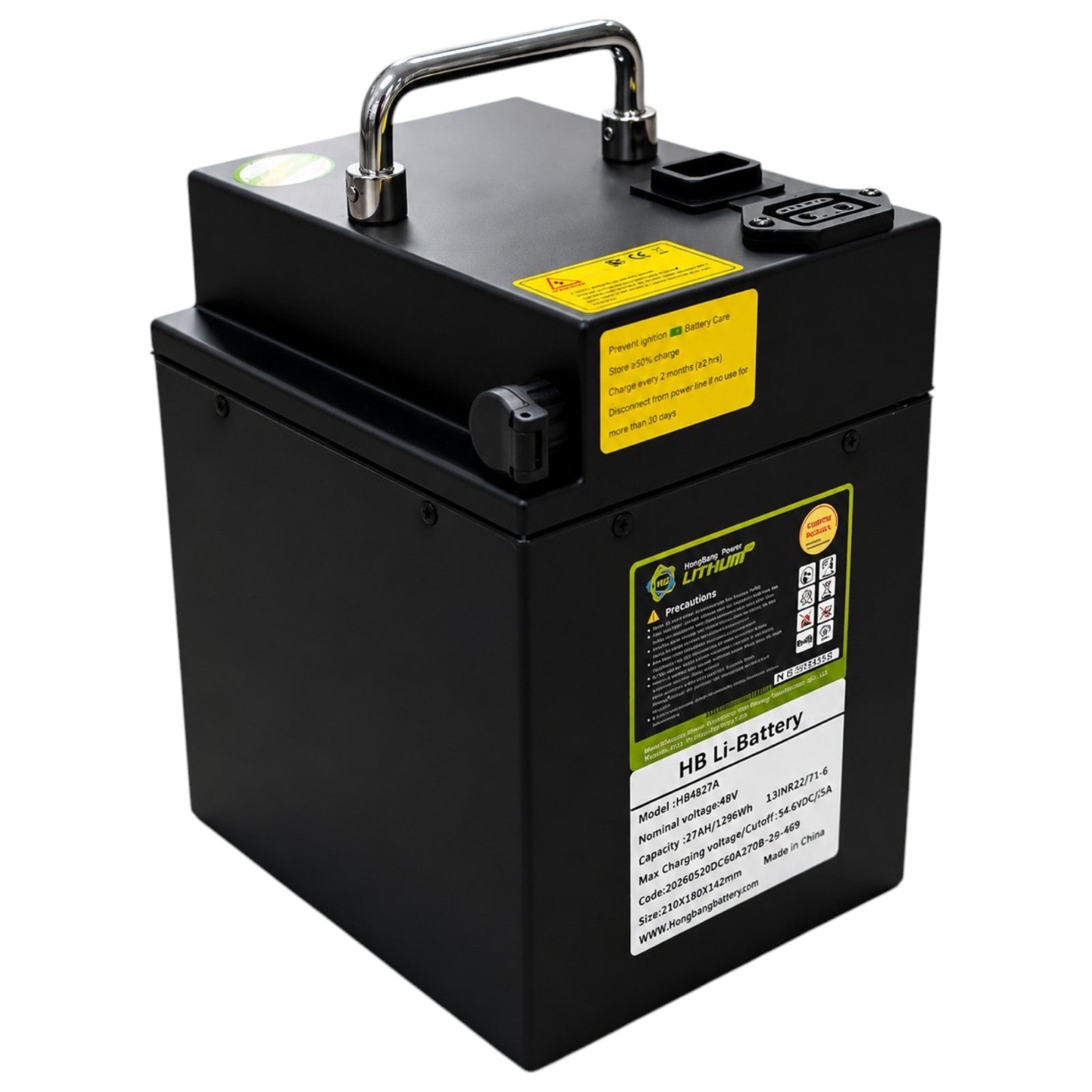 TUTTIO Soleil01 Ebike 27Ah Extended Range Battery Upgrade Kit (Battery + 3A Charger)