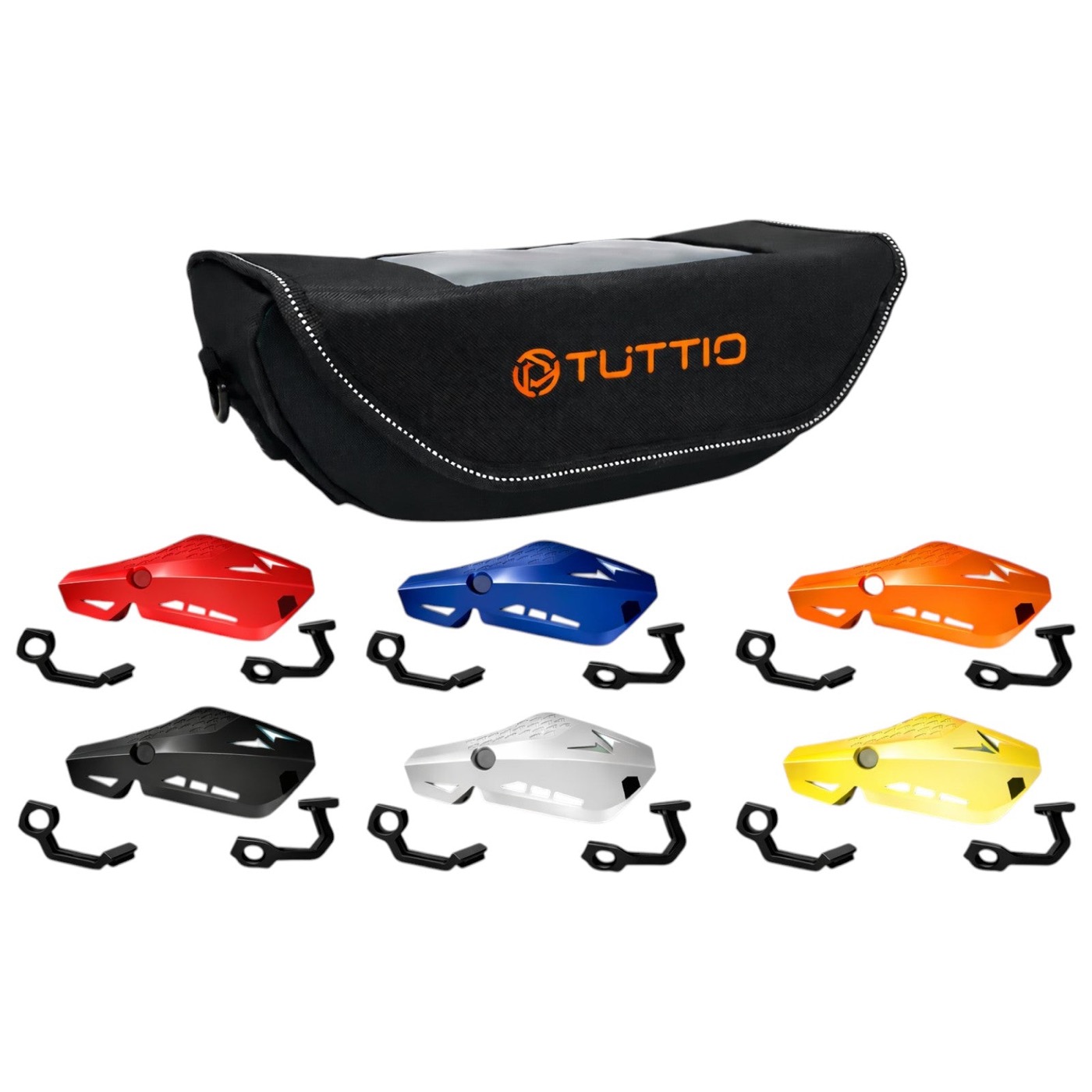 Tuttio Soleil01 Ebike Handlebars Bag & Handguards Bundle Set