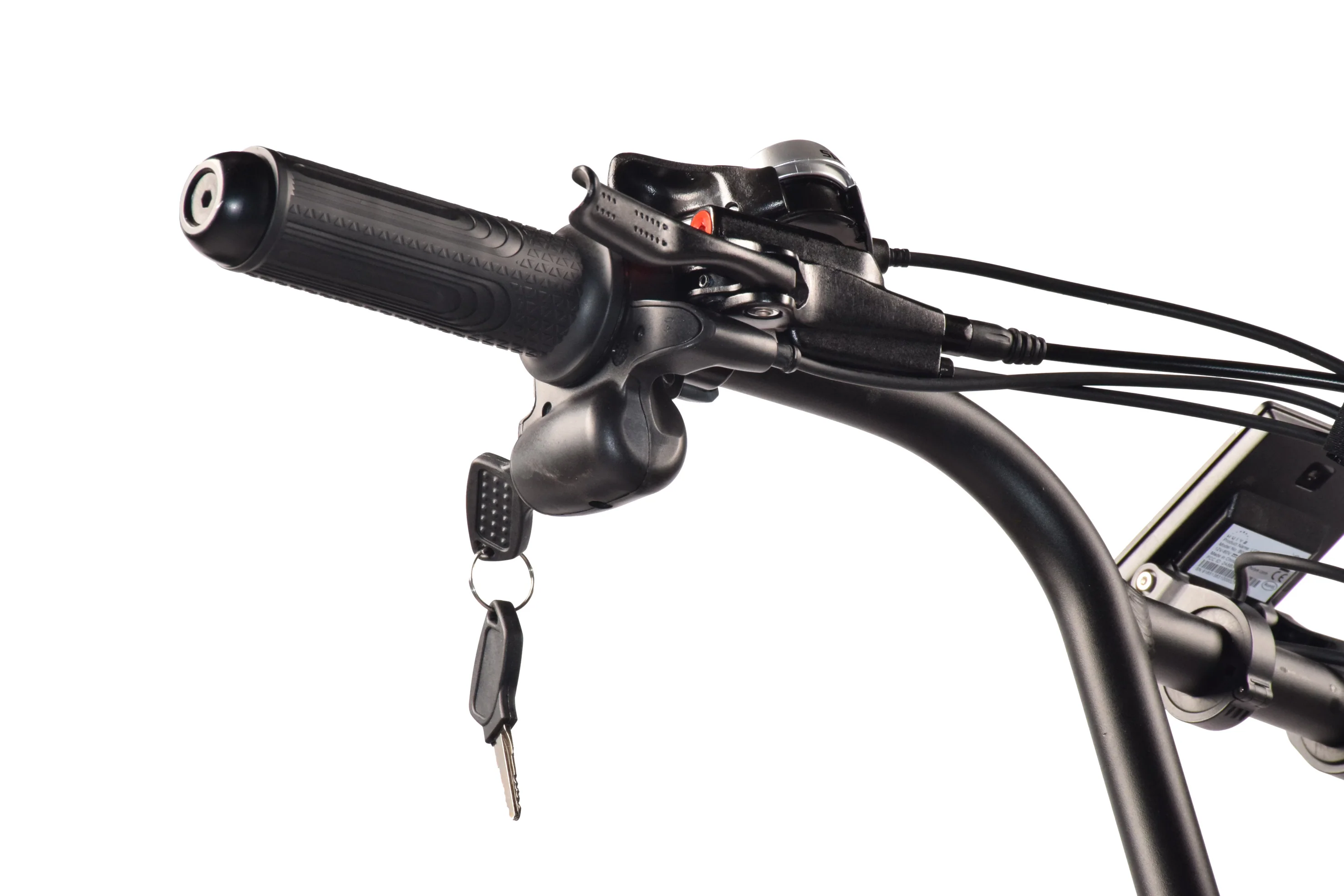 Handlebar controls and mirror mount