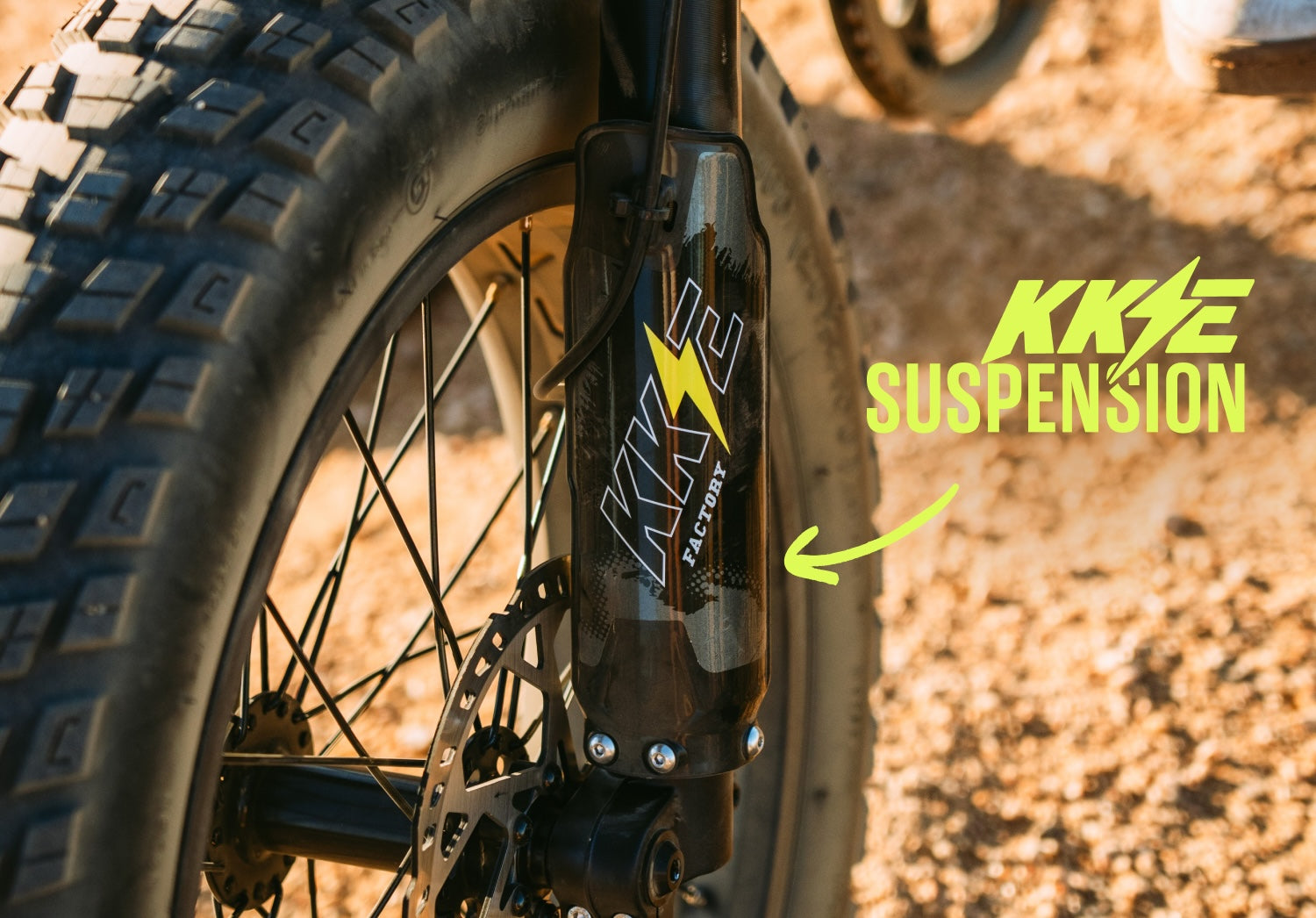 Juiced Scrambler HT KKE inverted front fork