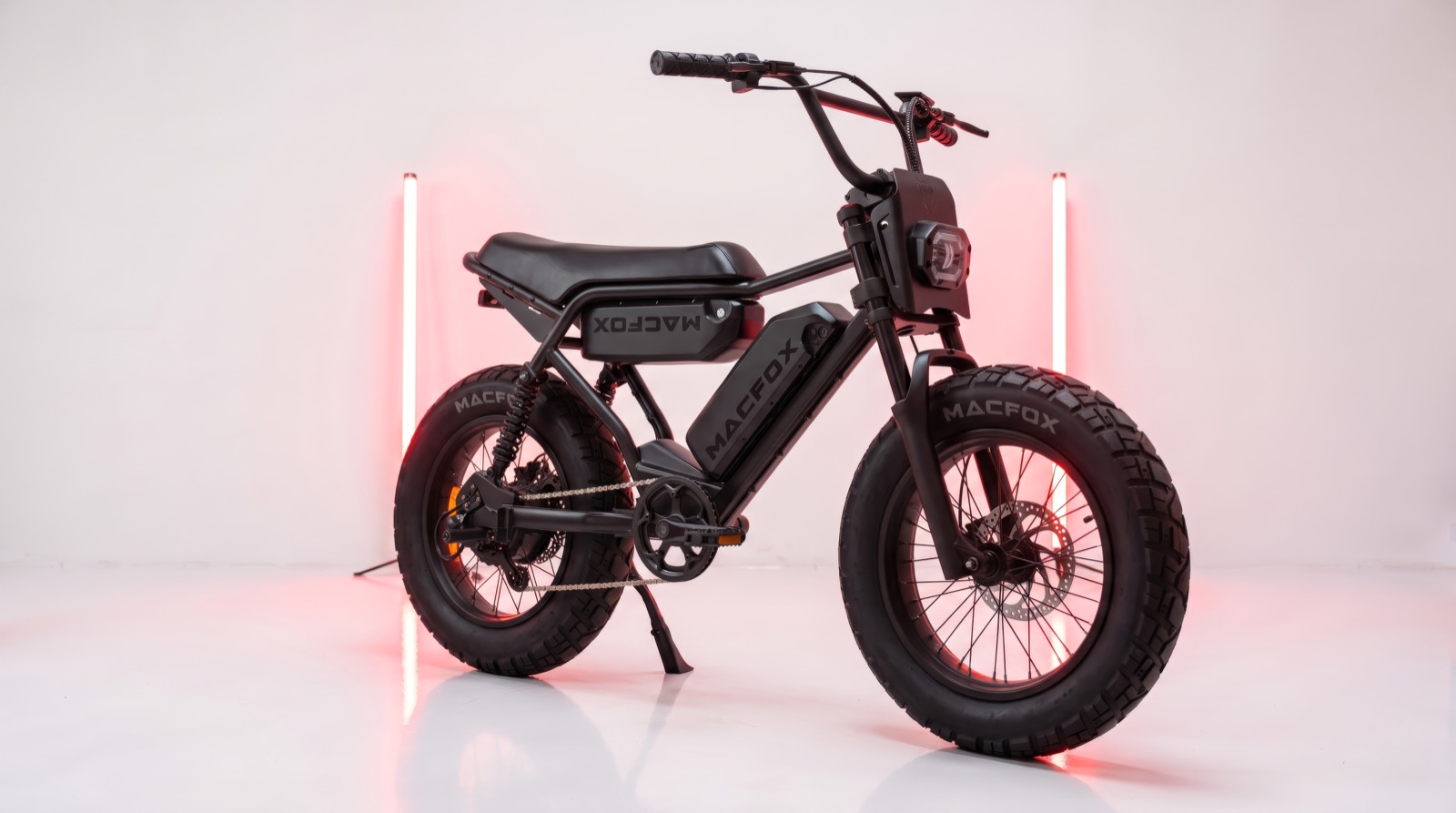 Macfox X2 full-suspension fat-tire e-bike