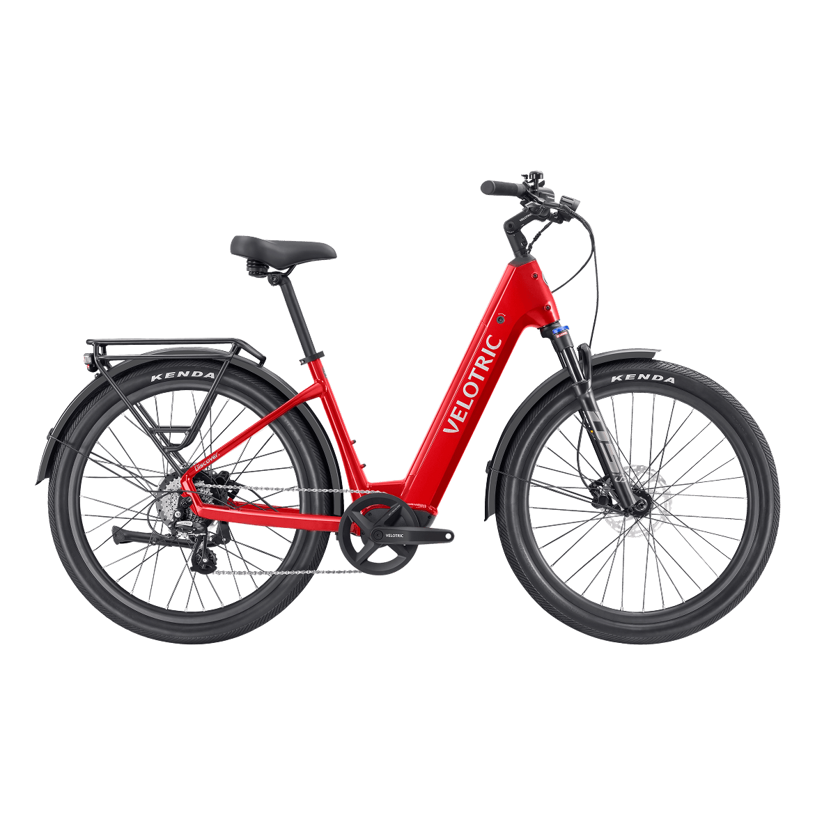 Velotric Discover 2 in Cherry Crimson